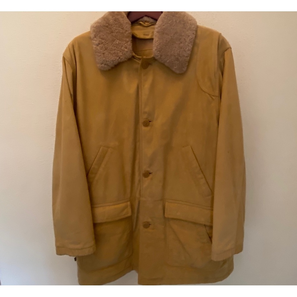 Timberland Mid-Length Cowhide Parka